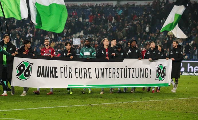 Germany Soccer 2 Bundesliga 2025 26, 16 Matchday Hannover 96 vs VfL Bochum Heinz von Heiden Arena Stadion Hannover Hannover Copyright: xAymanxAlahmedx