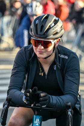 Women SUYS Leiecross Kortrijk French rider Helene Clauzel participates in the women s elite race of the SUYS Leiecross Kortrijk, stage 4 of 7 in the Exact Cross competition, in Kortrijk, Belgium, on December 13, 2025. Kortrijk Belgium  Copyright: xGautierxDemouveauxx originalFilename:demouveaux-notitle251213_npukp.jpg