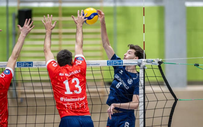 Volleyball, 2nd BL North, TuB Bocholt - MLK Volleys Köln