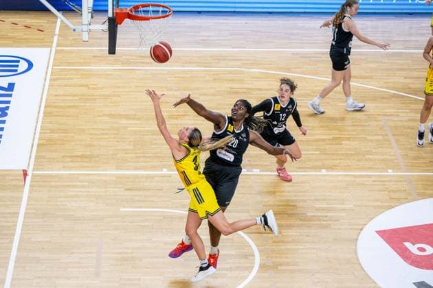 Basketball Berlin 13 12 2025 Season 2025 2026 DBBL 1 Bundesliga Alba Berlin TK Hannover Luchse