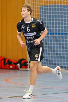 13 12 2025 Handball Men Season 2025 2026 Regionalliga TV Groß Umstadt GSV Eintracht Baunatal 31 26 successful scorer 11 goals by Oleksii Tsymbaliuk 6 Baunatal Groß Umstadt Hessen Germany
