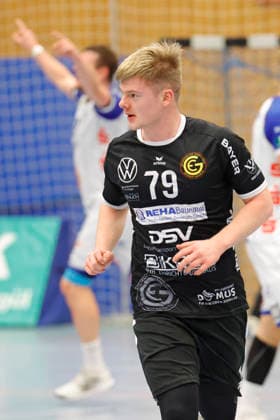 13 12 2025 Handball Men Season 2025 2026 Regionalliga TV Groß Umstadt GSV Eintracht Baunatal 31 26 Tim Botte 79 Baunatal Groß Umstadt Hesse Germany