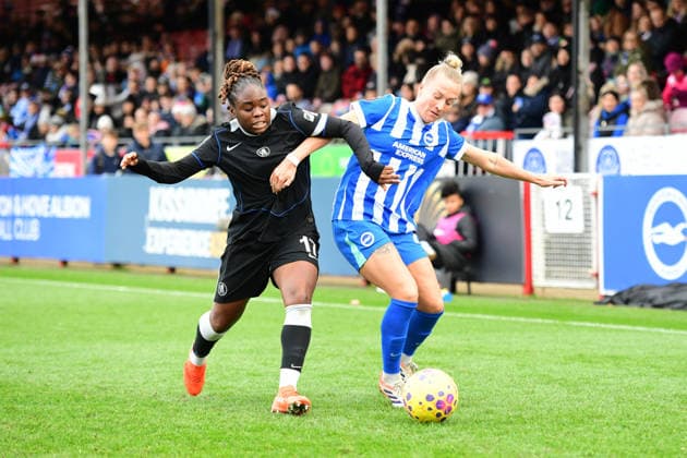 Football, England, Women, Brighton and Hove Albion - Chelsea FC