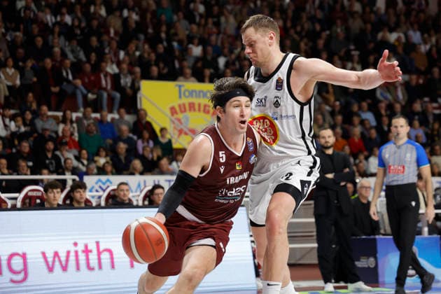 Ryan Arcidiacono Trapani Shark - APU Old Wild West Udine LBA Legabasket Serie A Unipol 2025 2026 Trapani, 14 12 2025 Foto G. Pappalardo Ciamillo-Castoria Trapani  Copyright: xGiovannixPappalardox