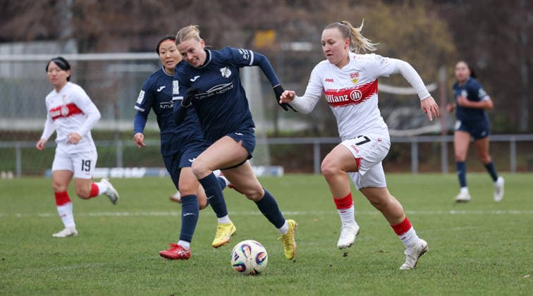 Football, Women, 2nd BL, VfB Stuttgart - SC Sand