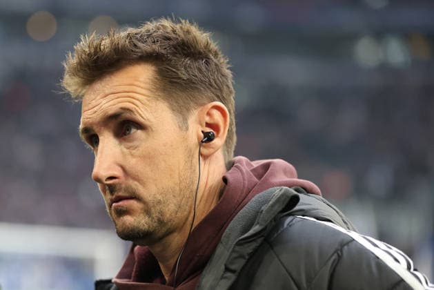 Head coach Miroslav Klose 1 FC Nuremberg at the match of the 2 Bundesliga season 2025 26 FC Schalke 04 1 FC Nuremberg Copyright Thomas Pakusch