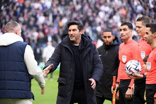 Olympique Lyonnais v Le Havre AC - Ligue 1 McDonald s 2025 2026 Paulo FONSECA (Entraineur Lyon OL) during the Ligue 1 McDonald s match between Lyon and Le Havre at Groupama Stadium on December 14, 2025 in Lyon, France. Lyon France  Copyright: xFEPx 776348232