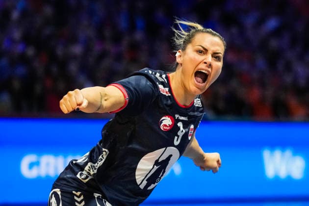 Women s Handball World Championship 2025 Germany Norway Rotterdam, Netherlands 20251214 Norway s Nora Mork during the final of the Women s Handball World Championship between Germany and Norway at Ahoy Arena Photo Beate Oma Dahle NTB Rotterdam Netherlands EDITORIAL USE ONLY RESTRICTED USE FOR BETTING COMPANIES  Copyright: xBeatexOmaxDahlex xNTBx
