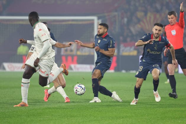 FOOTBALL : RC Lens vs OGC Nice - Ligue 1 J16 - 14 12 2025 Matthieu UDOL (RC Lens) lors du match RC Lens vs OGC Nice, Ligue 1 J16, stade Bollaert-Delelis, le 14 dÃ cembre 2025 - photo Laurent Sanson PsnewZ  Copyright: xLaurentxSANSONx xPsnewZx