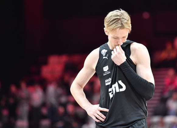 14 12 2025 Basketball Season 2025 2026 2 Bundesliga Pro A 12 Matchday Nuremberg Falcons Basketball Club NBC Artland Dragons OGo xogox Trevor James Baskin 22, Nuremberg Falcons BC NBC