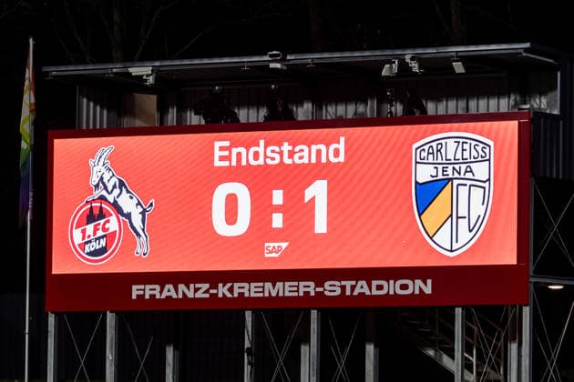 Google Pixel Frauen Bundesliga, 1 FC Köln FC Carl Zeiss Jena 14 12 2025 End in Cologne 0 1 Google Pixel Frauen Bundesliga, 1 FC Köln FC Carl Zeiss Jena, Köln, Franz Kremer Stadion am 14 12 2025 DFB REGULATIONS PROHIBIT ANY USE OF PHOTOGRAPHS AS IMAGE SEQUENCES AND OR QUASI VIDEO Copyright: xBEAUTIFULxSPORTS Wunderlx