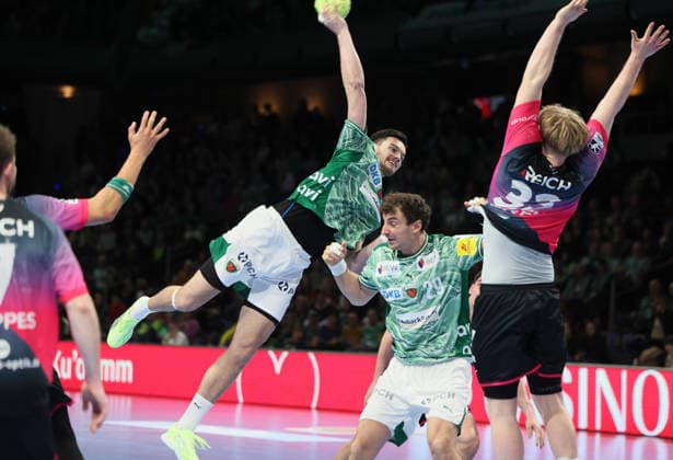 GER HBL Season 2025 2026 FÜCHSE Berlin vs HSG Wetzlar, 14 12 25, Max Schmeling Halle, Berlin, Lauro PICHIRI Füchse Berlin 24