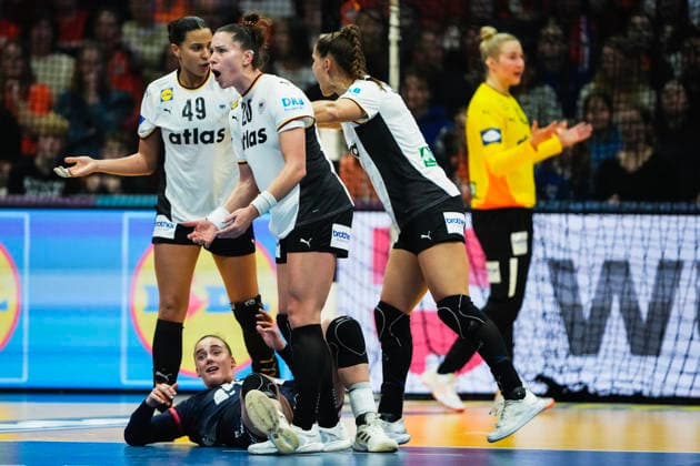 Women s Handball World Championship 2025 Germany Norway Rotterdam, Netherlands 20251214 Norway s Thale Rushfeldt Deila during the final of the Women s Handball World Championship between Germany and Norway at Ahoy Arena Photo Beate Oma Dahle NTB Rotterdam Netherlands EDITORIAL USE ONLY RESTRICTED USE FOR BETTING COMPANIES  Copyright: xBeatexOmaxDahlex xNTBx