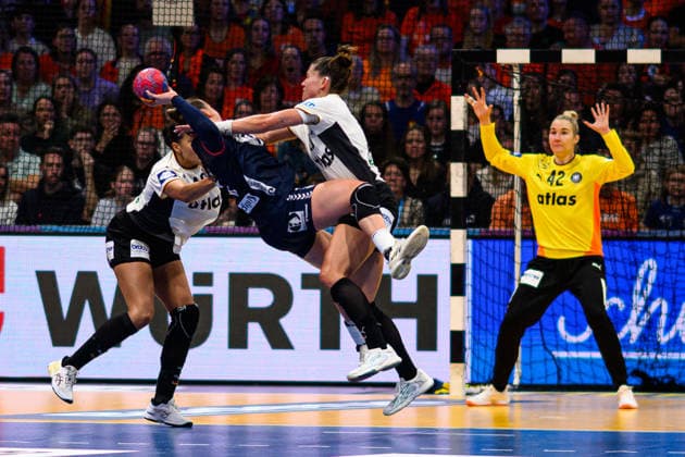 ROTTERDAM, NETHERLANDS - 14 DECEMBER, 2025: - Final match, Women s Handball World Championship, WM, Weltmeisterschaft 2025 Germany - Norway at Ahoy Arena.  Copyright: xVitaliixKliuievx