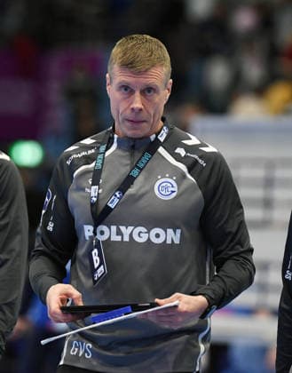 14 12 2025, xophax, Daikin HBL 2025 2026 Handball VFL Gummersbach SC Magdeburg Schwalbe Arena Coach Guojon Valur Sigurdsson VFL Gummersbach Gummersbach