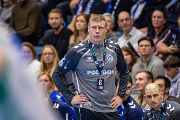 Daikin Handball Bundesliga, VfL Gummersbach SC Magdeburg, 14 12 2025 Gudjón Valur Sigurdsson Coach VfL Gummersbach Daikin Handball Bundesliga, VfL Gummersbach SC Magdeburg, 14 12 2025 Copyright: xBEAUTIFULxSPORTS Erlhofx