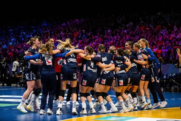 ROTTERDAM, NETHERLANDS - 14 DECEMBER, 2025: - Final match, Women s Handball World Championship, WM, Weltmeisterschaft 2025 Germany - Norway at Ahoy Arena.  Copyright: xVitaliixKliuievx