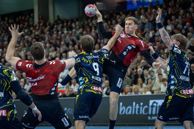 Handball, HBL, SG Flensburg-Handewitt - Rhein-Neckar Löwen