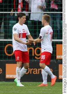 Football, Poland national team, media reports about discord between Bundesliga pros Blaszczykowski and Lewandowski