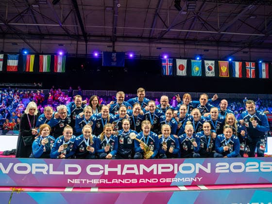 Norway celebrates after the gold medal, Germany vs Norway, Handball, World Championship, Women, 2025 2026 season, 14 12 2025, Germany vs Norway, Handball, World Championship, Women, 2025 2026 season, 14 12 2025 Rotterdam Copyright: xEibner-Pressefoto MichaelxSchmidx EP_MST