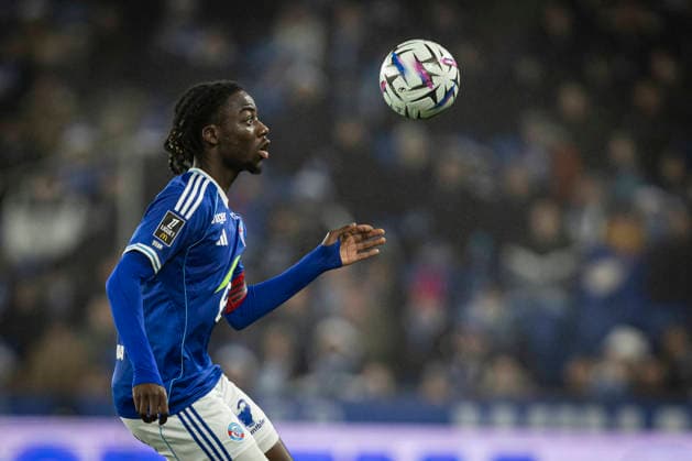 FOOTBALL: Ligue 1 Racing Strasbourg (RCS) vs Lorient. 14 12 2025 Stade de la Meinau. Strasbourg - France IsmaÃ«l DoukourÃ 6 (RCS)  Copyright: xelyxandroxcegarrax
