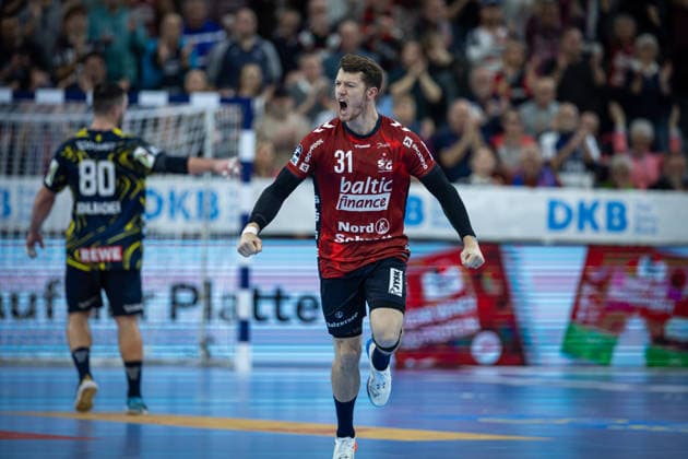 DAIKIN HBL SG Flensburg Handewitt vs Rhein Neckar Löwen 14 12 25 DAIKIN HBL SG Flensburg Handewitt vs Rhein Neckar Löwen, GP JOULE Arena on 14 12 25 Copyright: xBEAUTIFULxSPORTS MarioxM.xKobergx