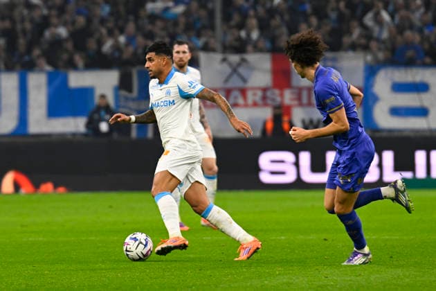 FOOTBALL : Olympique de Marseille VS AS Monaco - Ligue 1 Mc™Donalds - 14 12 2025 Emerson (OM) - Ligue 1 Mc™Donalds match between Olympique de Marseille and AS Monaco on December 14, 2025 at the Orange Velodrome Stadium in Marseille. MarseilleFrance  Copyright: xWilliamxCannarellax