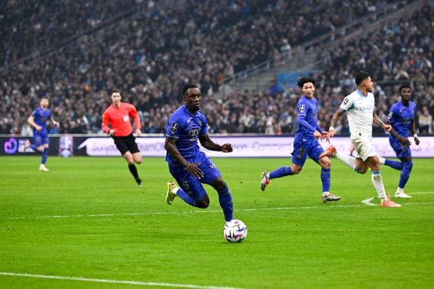 Olympique de Marseille v AS Monaco FC - Ligue 1 McDonald s 2025 2026 09 Folarin BALOGUN (asm) during the Ligue 1 McDonald s match between Marseille and Monaco at Stade Velodrome on December 14, 2025 in Marseille, France. Marseille France  Copyright: xFEPx 776348233
