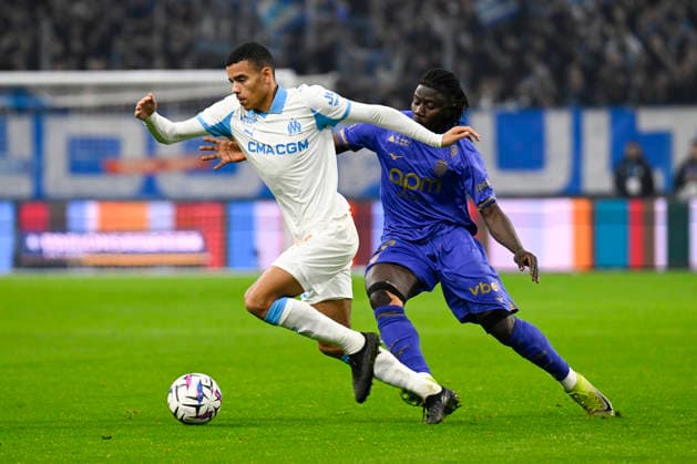 FOOTBALL : Olympique de Marseille VS AS Monaco - Ligue 1 Mc™Donalds - 14 12 2025 Mason Greenwood (OM) - Ligue 1 Mc™Donalds match between Olympique de Marseille and AS Monaco on December 14, 2025 at the Orange Velodrome Stadium in Marseille. MarseilleFrance  Copyright: xWilliamxCannarellax