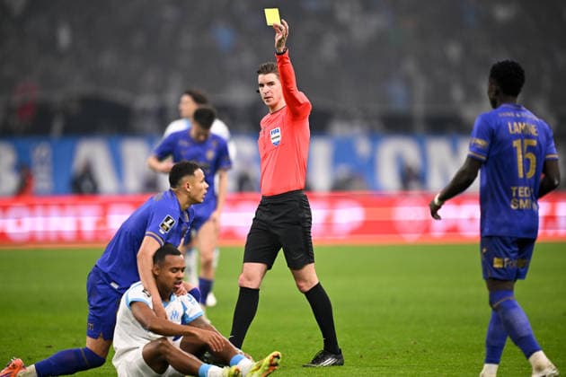 Olympique de Marseille v AS Monaco FC - Ligue 1 McDonald s 2025 2026 Francois LETEXIER (ARBITRE) during the Ligue 1 McDonald s match between Marseille and Monaco at Stade Velodrome on December 14, 2025 in Marseille, France. Marseille France  Copyright: xFEPx 776348233