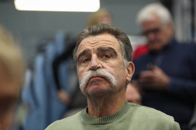 14 12 2025, xtgx, VfL Gummersbach SC Magdeburg v l the former national coach Heiner Brand Portrait, Portraet, single picture Gummersbach