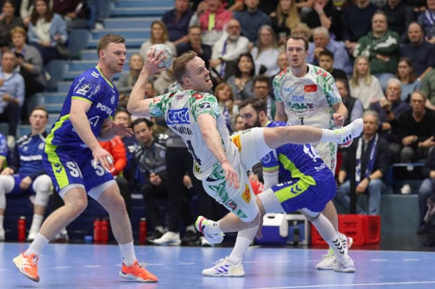 14 12 2025, xtgx, VfL Gummersbach SC Magdeburg v l Omar Ingi Magnusson Magdeburg, 14 Gummersbach