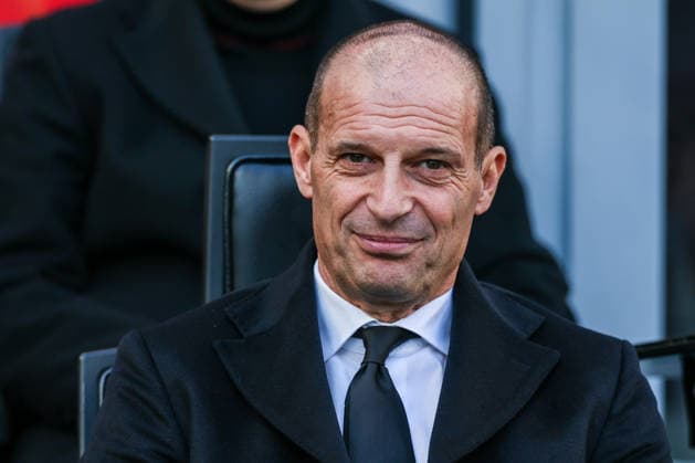Massimiliano Allegri Head Coach of AC Milan looks on during Serie A 2025 26 football match between AC Milan and US Sassuolo at San Siro Stadium in Milan  Copyright: xFabrizioxCarabelli IPAxSportx xipa-agency.netx xx IPA_69186209 IPA_Agency_IPA69186209