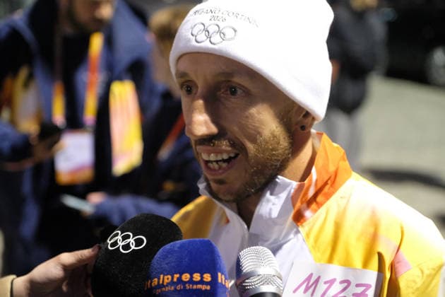 The Olympic Torch arrives in Palermo during the Olympic Torch Relay for the Olympic Winter games, Winterspiele,Spiele, Summer games Milano Cortina 2026 in Palermo, Italy, on 15 December 2025; in the photo: Antonio Cairoli  Copyright: xFedericoxSerra IPAxSportx xipa-agency.netx xx IPA_69189469 IPA_Agency_IPA69189469