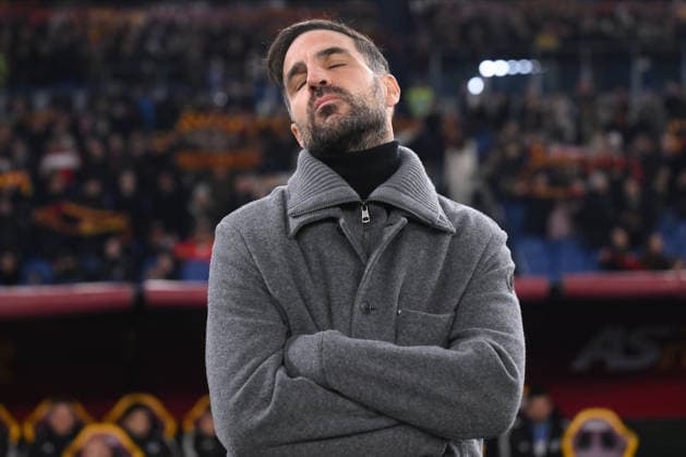 Foto IPP Luciano Adriani Roma 15 12 2025 Campionato di Calcio Serie A 2025 2026 Roma vs Como Nella foto: Cesc Fàbregas allenatore del Como Italy Photo Press - World Copyright Roma italy Italia ITALY  Copyright: xR4924_italyphotopressx