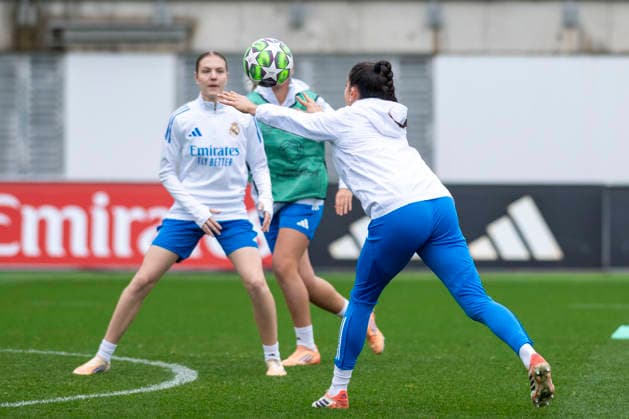 Football, Women, CL, Real Madrid Training