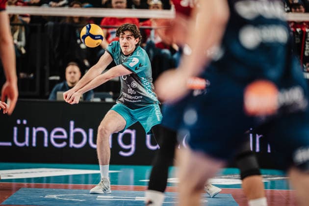 Volleyball, DVV Cup, SVG Lüneburg - Powervolleys Düren