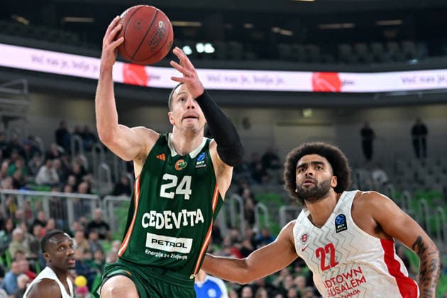 Basketball, Eurocup, KK Cedevita Olimpija - Hapoel Jerusalem