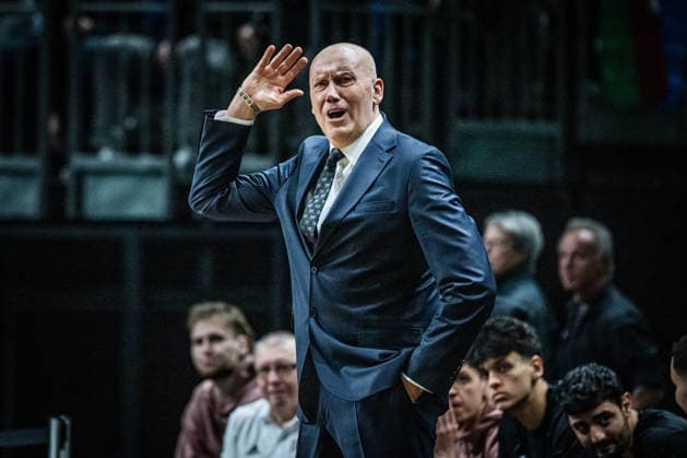 Basketball Berlin 16 12 2025 Season 2025 2026 Basketball Champions League BCL Alba Berlin Sabah BC Baku Rimas Kurtinaitis Sabah, Coach
