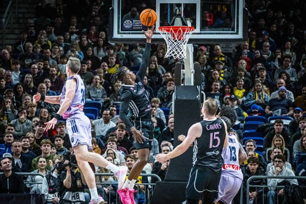 Basketball Berlin 16 12 2025 Season 2025 2026 Basketball Champions League BCL Alba Berlin Sabah BC Baku Gerry Blakes Sabah, No 04