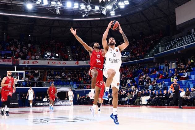 Trey Lyles (Real Madrid) during EA7 Emporio Armani Milano vs Real Madrid, Basketball Euroleague match in Assago (MI), Italy, December 16 2025  Copyright: xSavinoxPaolella IPAxSportx xipa-agency.netx xx IPA_69223574 IPA_Agency_IPA69223574