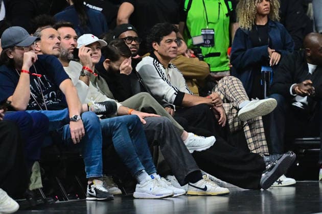 BASKET : Paris Basket vs FC Barcelona, Barca - Euroleague - 16 12 2025 Maxime Lopez and Rai attend the Euroleague match between Paris Basketball and FC Barcelona at Adidas Arena on December 16, 2025 in Paris, France. ( Photo by Federico Pestellini PSNewz ) - ParisFrance  Copyright: xFedericoxPestellinix