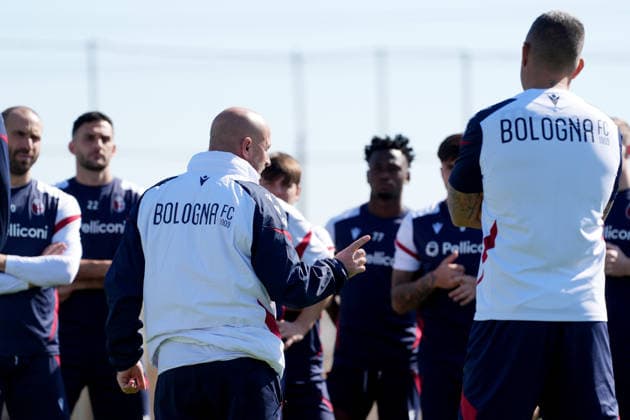 Football, Italy, FC Bologna, Training