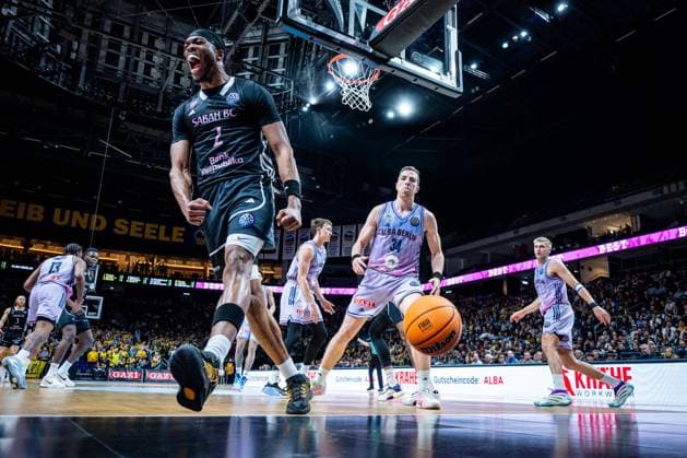 Basketball Berlin 16 12 2025 Season 2025 2026 Basketball Champions League BCL Alba Berlin Sabah BC Baku Keith Jordan Sabah, No 02