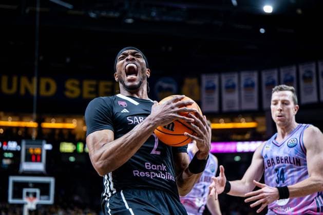Basketball Berlin 16 12 2025 Season 2025 2026 Basketball Champions League BCL Alba Berlin Sabah BC Baku Keith Jordan Sabah, No 02