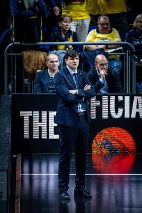 Basketball Berlin 16 12 2025 Season 2025 2026 Basketball Champions League BCL Alba Berlin Sabah BC Baku Pedro Calles Alba Berlin, Coach Himar Ojeda Alba Berlin, Sports Director hi li Marco Baldi hi re