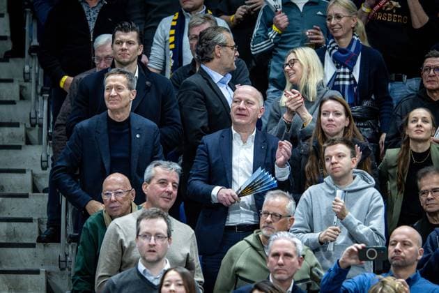 Basketball Berlin 16 12 2025 Season 2025 2026 Basketball Champions League BCL Alba Berlin Sabah BC Baku Michael Geißler BEA Kai Wegner Governing Mayor of Berlin Spectators
