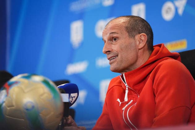 AC Milan™s head coach Massimiliano Allegri during AC Milan press conference, PK, Pressekonferenz at Al Awwal Park Stadium in Riyadh, Saudi Arabia - EA Sports FC italian Supercup 2025 2026 - Soccer - Wednesday December 17, 2025  Copyright: xMassimoxPaolone LaPressex