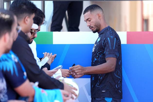 Napoli™s Juan Jesus during the training session in Riyadh , Saudi Arabia - EA Sports FC italian Supercup 2025 2026 Soccer - Wednesday, December 17 , 2025  Copyright: xSpada LaPressex