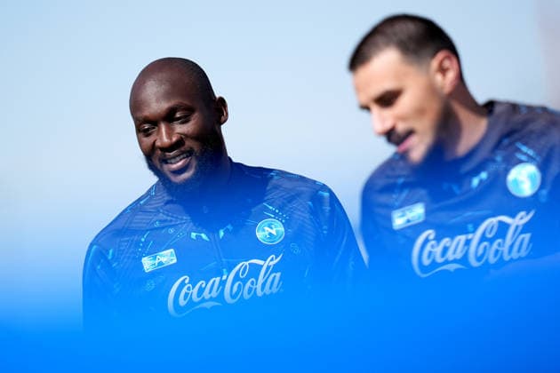 Napoli s Romelu Lukaku during the training session in Riyadh , Saudi Arabia - EA Sports FC italian Supercup 2025 2026 Soccer - Wednesday, December 17 , 2025  Copyright: xSpada LaPressex